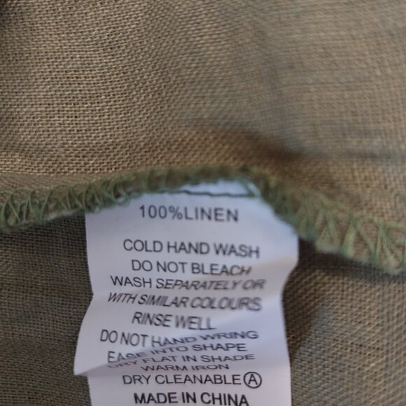 NWT Zaket & Plover 100% Linen Shirt - Picture 7 of 13